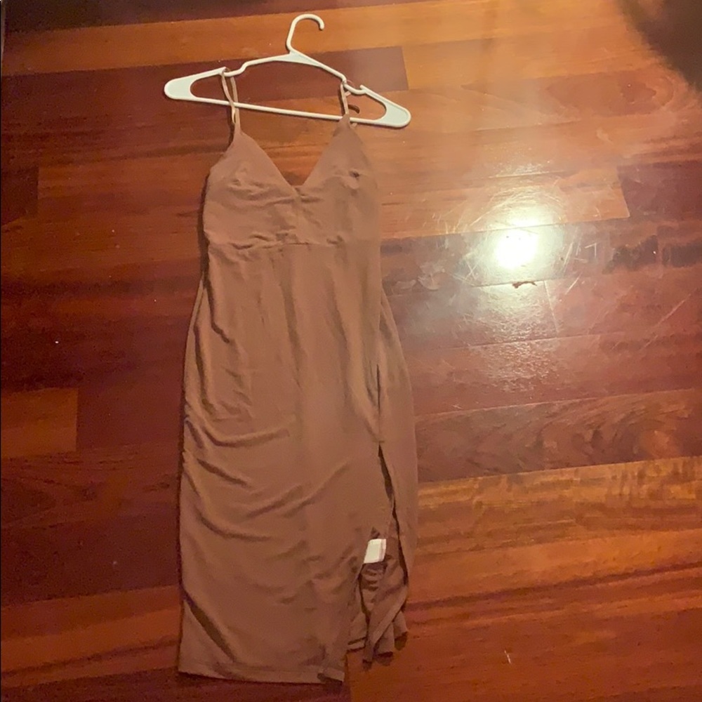 Cute mauve bodycon dress